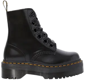 Ботинки Dr. Martens Molly Wmns на платформе, черный