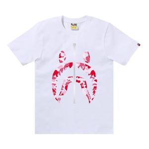 Футболка BAPE ABC Camo Shark Tee, белый