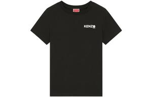 Футболка Kenzo Logo-print Cotton женская, черный