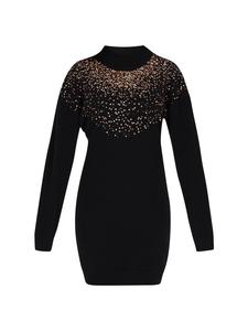 Faina Женское платье черного цвета