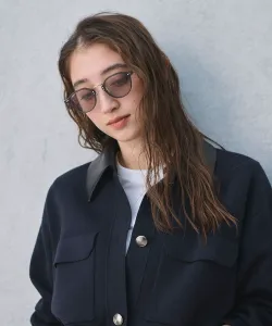 Солнцезащитные очки Combi Crown Panto United Arrows, цвет Md.Gray