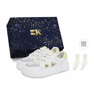 Boldi Kuki Женские дышащие скейтерские кеды с низким верхом синие, цвет Blue