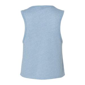 Женская фестивальная укороченная майка следующего уровня Next Level, черный