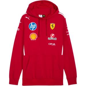 Толстовка scuderia ferrari 2025 team для мужчин PUMA, Deep Cherry
