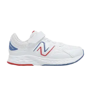 Кроссовки New Balance Fresh Foam 76T V1 Little Kid Wide 'White Blue'