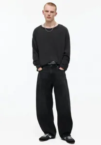 Свободные джинсы-баллоны Pull&Bear, Dark Grey