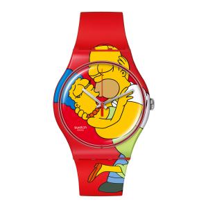 SWATCH Часы Unisex Red Watch SO29Z120