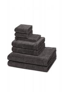 2 умывальника, 2 гостевых, 2 душа, 2 полотенца в наборе Lifestyle Cawö, размер: длина 100см, ширина 50см.