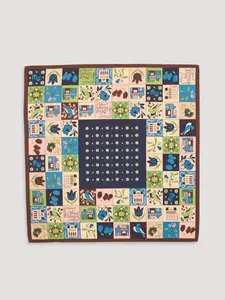 Женский платок с цветочным узором Nice Things, синий