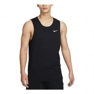 Топ Nike Dri-FIT Hyverse Short-Sleeve Fitness Tank 'Black'