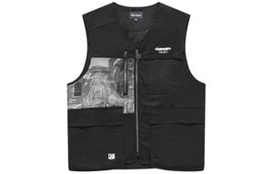 Жилет мужской, черный как смоль Fila Fusion