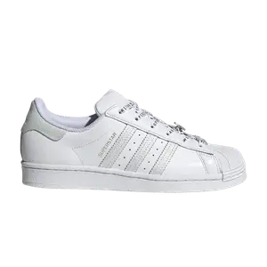 Кроссовки adidas Wmns Superstar 'White Iridescent Animal Print', белый