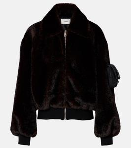 Короткая бомбер-куртка Coperni, Brown