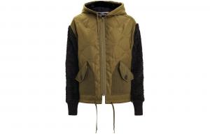 Куртка пальто женская коричневая McQ Alexander McQueen