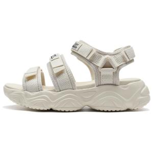 Пляжные сандалии женские молочно-чайные белые Xtep