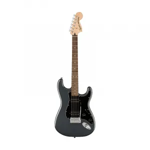 Электрогитара Squier Affinity Series HH Stratocaster, гриф из лауреля, металлический цвет угольного льда