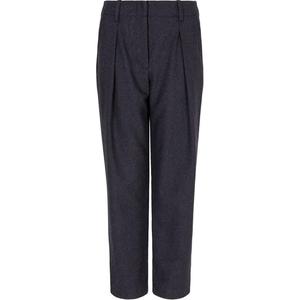 Брюки плиссе ARMANI EXCHANGE, темно-серый