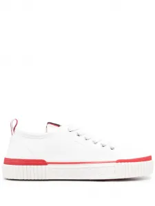 Кроссовки на шнуровке Christian Louboutin, белый