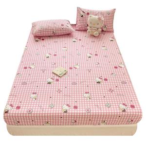 Подогнанная простыня Sanrio, розовый