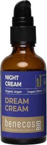 Восстанавливающий ночной крем для зрелой кожи с органическим аргановым маслом, 50 мл benecosBIO