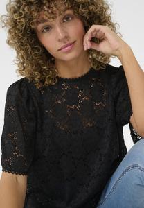 Блуза Cream CRLika Lace, Pitch Black/Black