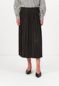 Юбка Samsøe Samsøe UMA, Black Coffee/Dark Brown