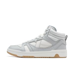 Кроссовки XTEP MAXX LITE Skateboarding Shoes Men High-top Sail White/moonlime, белый