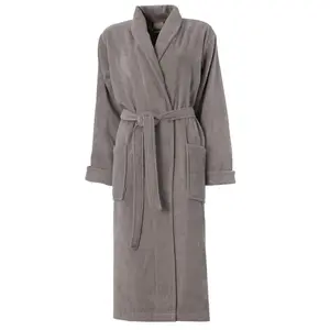 Халат Pure Unisex 1 шт., длинный рукав, накладные карманы Seahorse, светло-коричневый