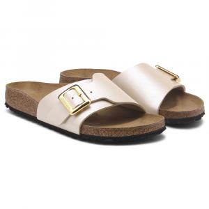Catalina luxe пряжка на подошве сандалии Birkenstock, graceful pearl white