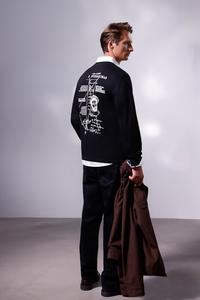 Хлопковый лонгслив Medicine, черный