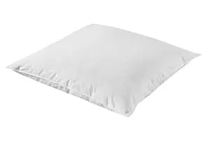 Перьевая подушка Otto Keller "Большой выбор", наполнитель: 70% гусиные перья, 30% гусиный пух, чехол: 100% хлопок, (1 штука) 40х40 см, белый