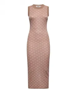 Платье без рукавов с рельефным узором Silvian Heach, мультиколор