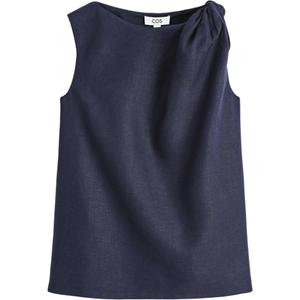 COS Топ-майка Women's Navy Blue