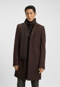 Шарф BOSS ALBAS , Dark Brown Two/Dark Brown