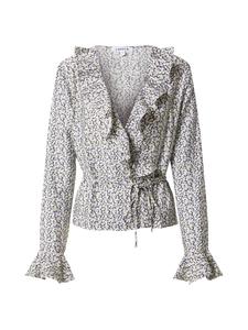 Блузка EDITED Skyler, цвет Beige/Purple