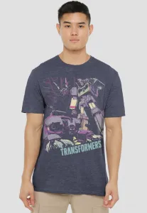 Футболка с принтом "трансформеры: поколения: десептикон саундвейв на охоте" Hasbro, Dark Blue