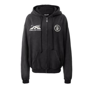 Толстовка Hellstar HS Logo Zip-Up, Black
