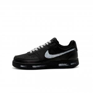 Court Vision Low Silver Traces Low top Skateboard Shoes Unisex Nike, черный