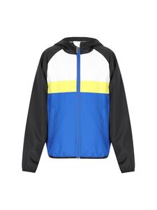 MO Детская куртка-анорак королевского синего цвета в стиле колорблок