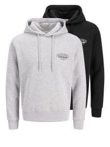 Толстовка JACK & JONES JACK & JONES , Light grey/Black