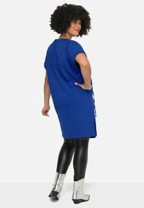 Футболка с принтом LONG SCHRIFTZUG RUNDHALS RAFF BÄNDER Angel of Style, синий