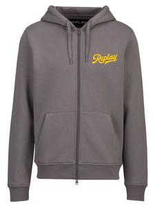 Толстовка с капюшоном на молнии REPLAY, цвет Muddy colored