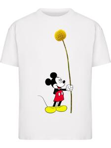 Футболка Mickey Flower Tee белого цвета Merchcode