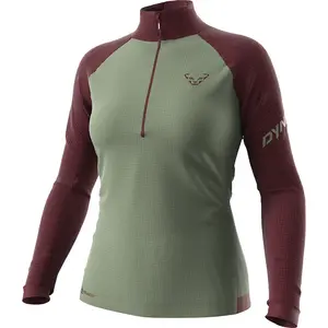 Флис Dynafit Speed Polartec half zip, зеленый