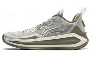 Баскетбольные кроссовки Liren 3 V2 унисекс с низким верхом пыльно-зеленого цвета Lining