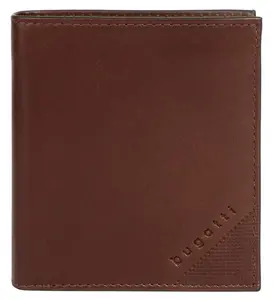 Кошелек bugatti "NOBILE", натуральная кожа, цвет Cognac