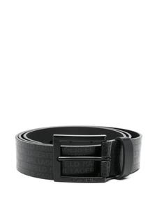 Ремень с логотипом Karl Lagerfeld, черный