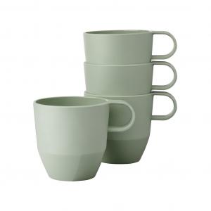 Стаканы Кружка с ручкой Silueta 300 мл, набор из 4 шт. Mepal, Nordic Sage
