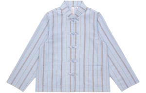 CLOT SS24 Stripes Shirt Spring Fall Kids' Light Blue