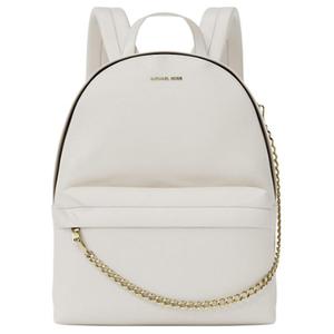 MICHAEL KORS Сумка рюкзак полиуретановая средняя женская молочно-белая